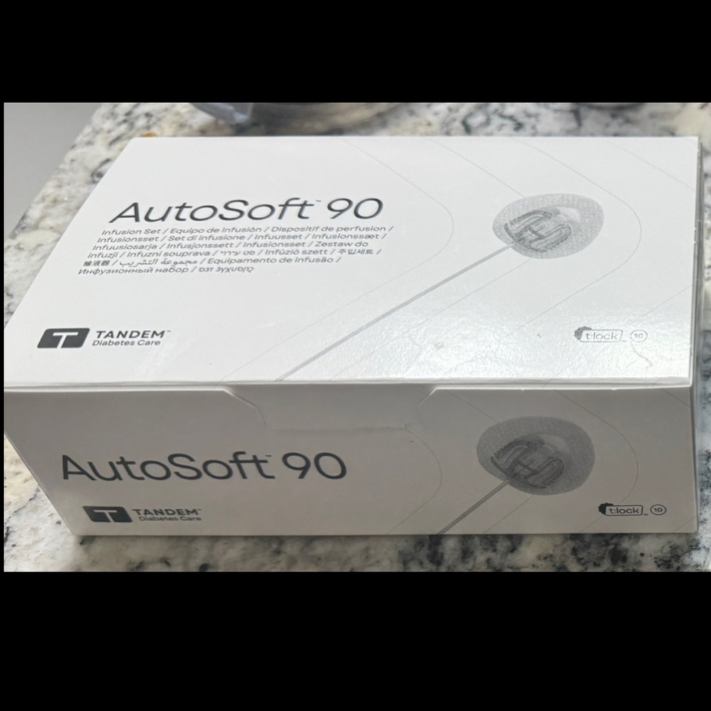 Tandem Mobi AutoSoft 90 Infusion Set (10 pods/box, NEW & SEALED)
